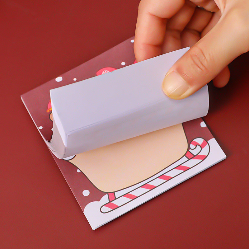 Wholesale Paper Cartoon Christmas Sticky Notes